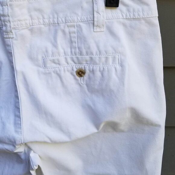 Gap Favorite Khaki White Capris Size 10 - Picture 9 of 9